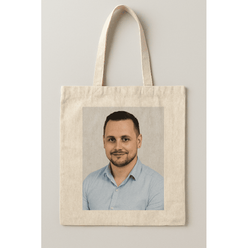 Tote bag Monsieur LEBAS – Sac officiel écologique
